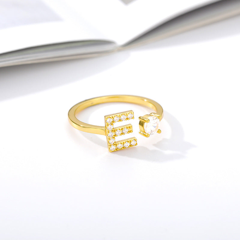 Buchstaben Ring