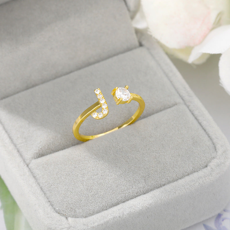 Buchstaben Ring