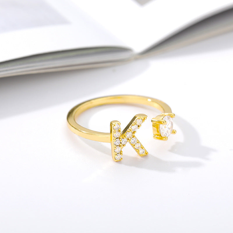 Buchstaben Ring