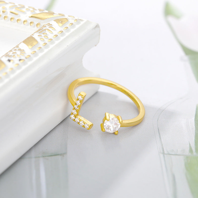 Buchstaben Ring