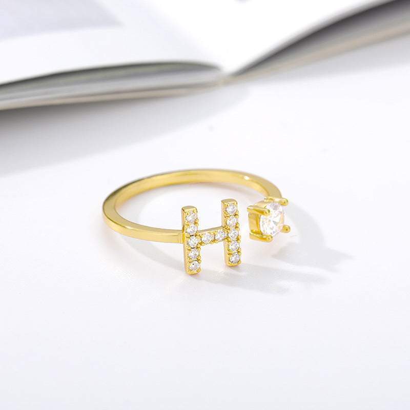 Buchstaben Ring