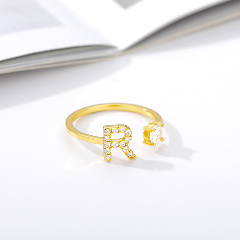 Buchstaben Ring