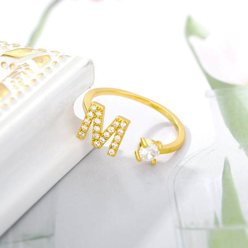 Buchstaben Ring
