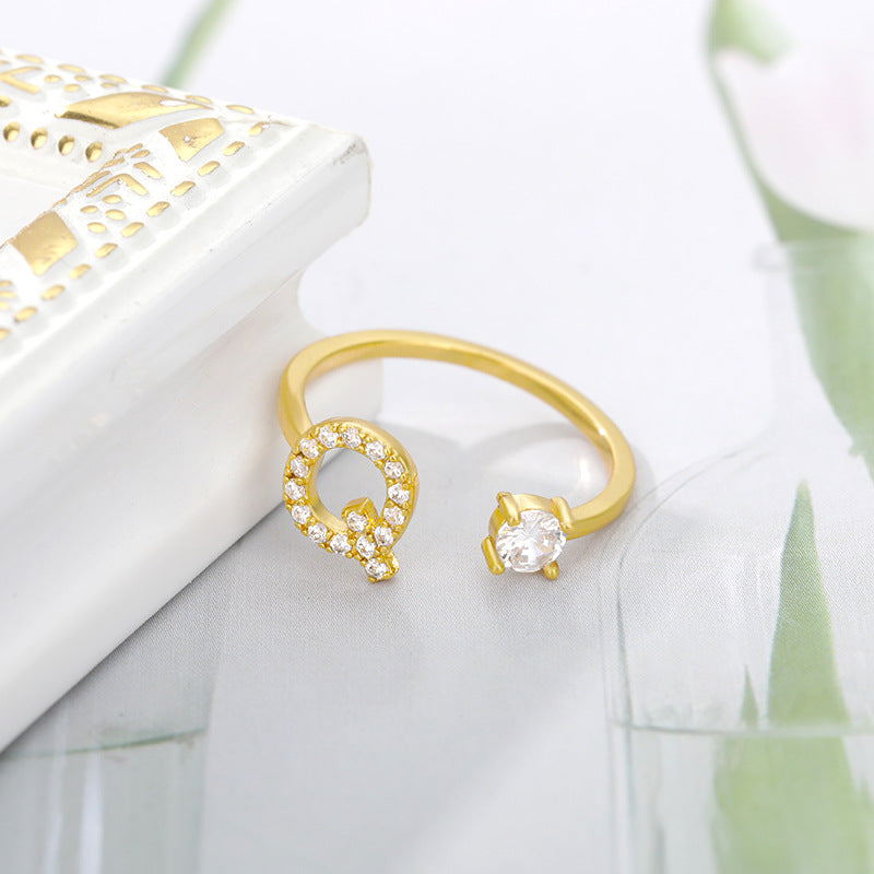 Buchstaben Ring