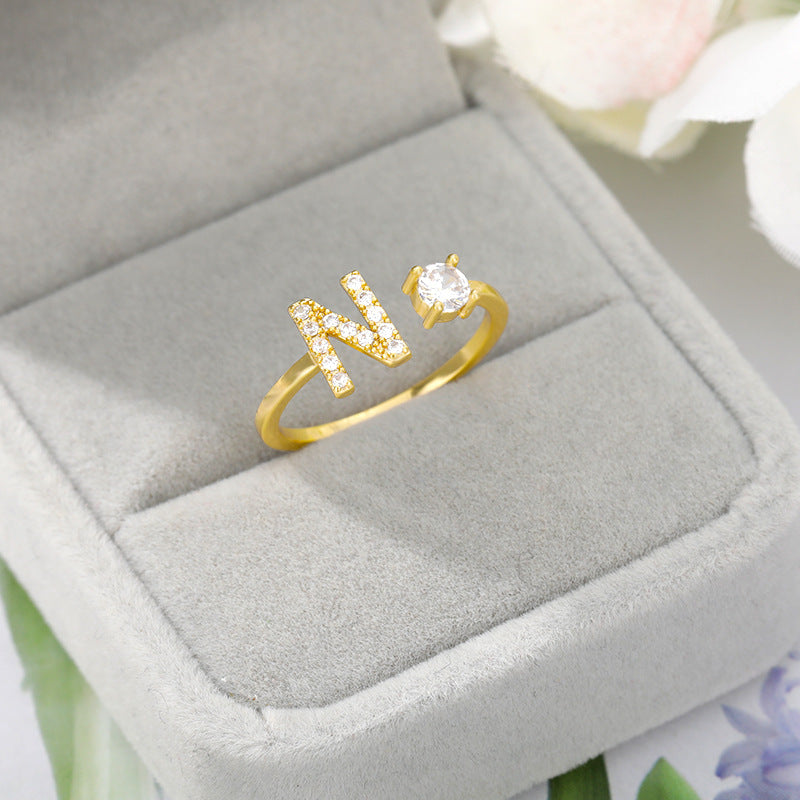 Buchstaben Ring