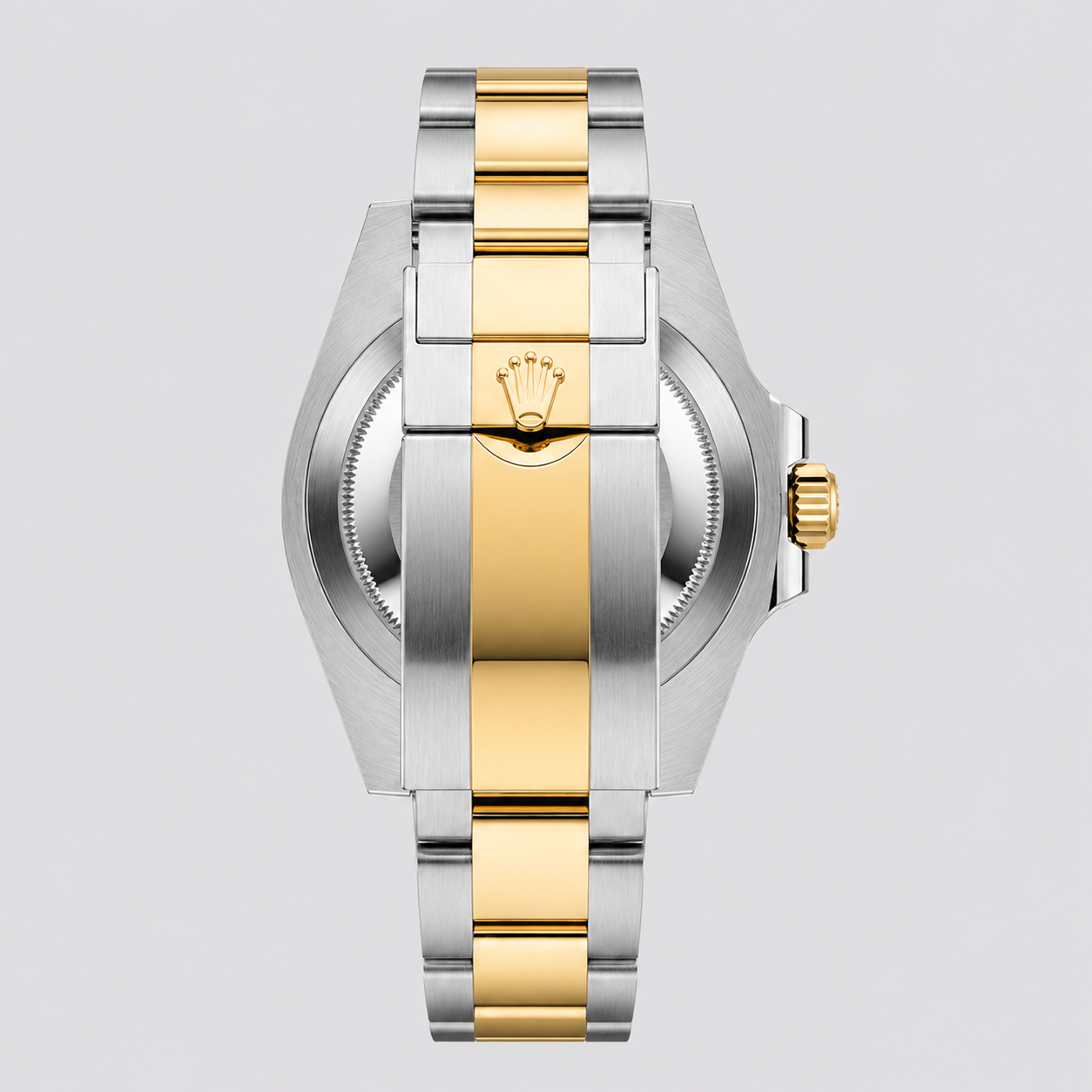 Rolex Submariner Date, Schwarzes Ziffernblatt Silber Gelbgold 41MM