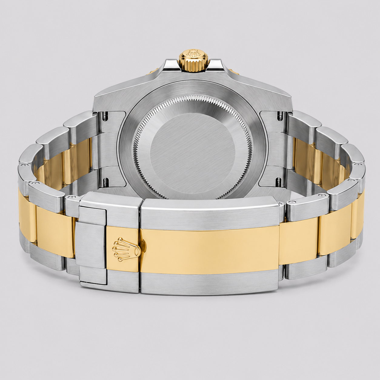 Rolex Submariner Date, Schwarzes Ziffernblatt Silber Gelbgold 41MM