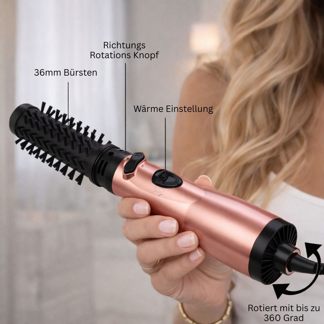 Volumèra Pro - 3-in-1 Styler: mühelos glätten, locken und trocknen