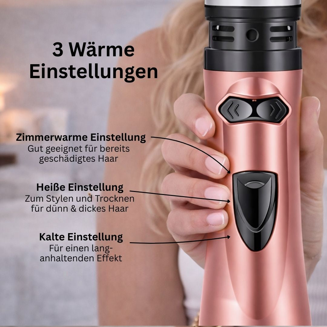 Volumèra Pro - 3-in-1 Styler: mühelos glätten, locken und trocknen