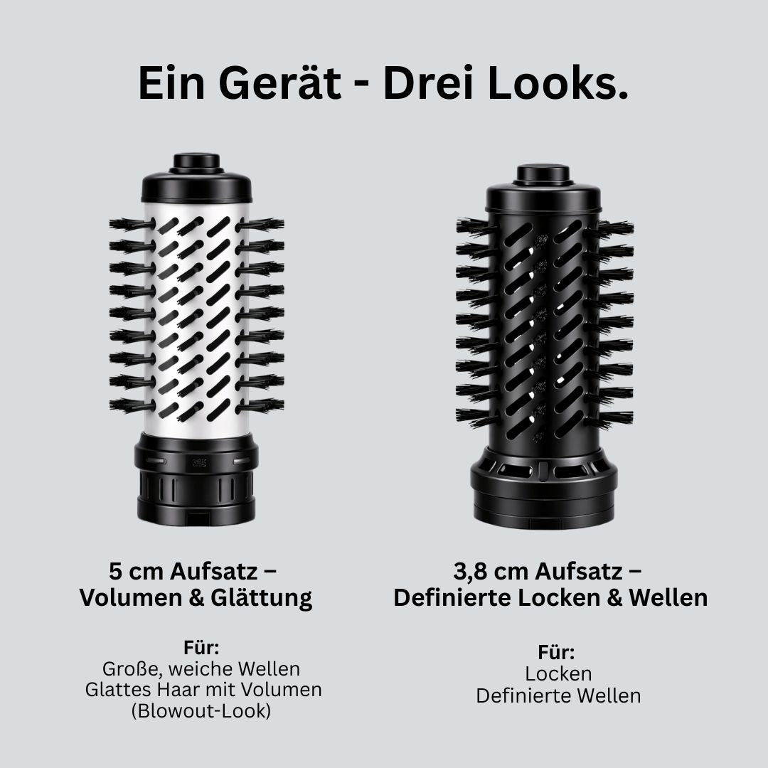 Volumèra Pro - 3-in-1 Styler: mühelos glätten, locken und trocknen